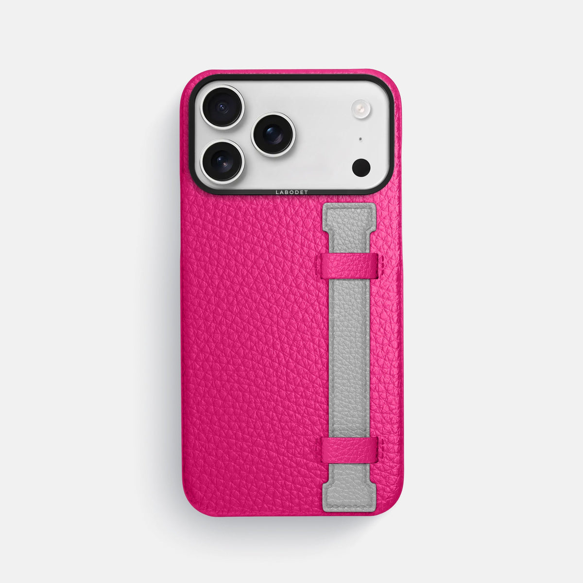 Handle Case Coloré For iPhone 18 Pro Max In Calf -1 | Magenta-Black