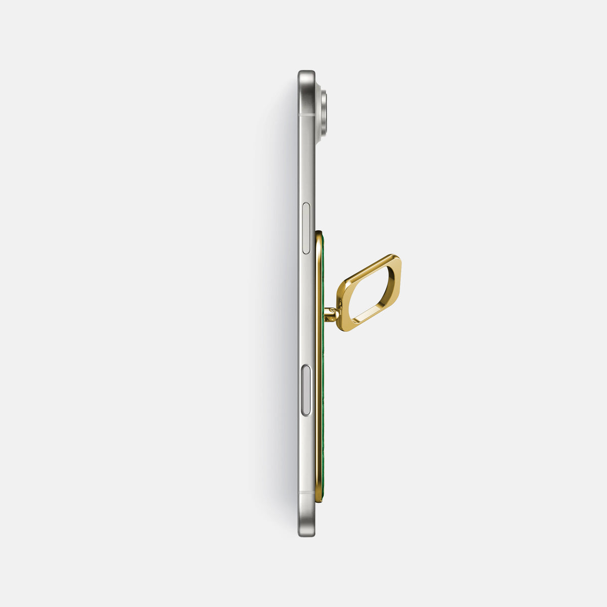 MagSafe Ring For iPhone 17 Air In Alligator -3 | Forest-Green-Gold