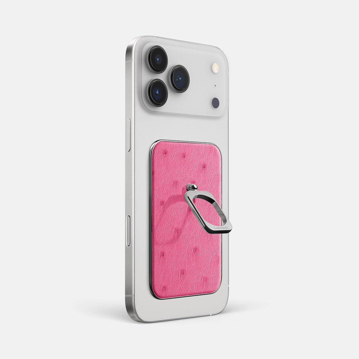 MagSafe Ring For iPhone 17 Pro Max In Ostrich -1 | Pink-Steel