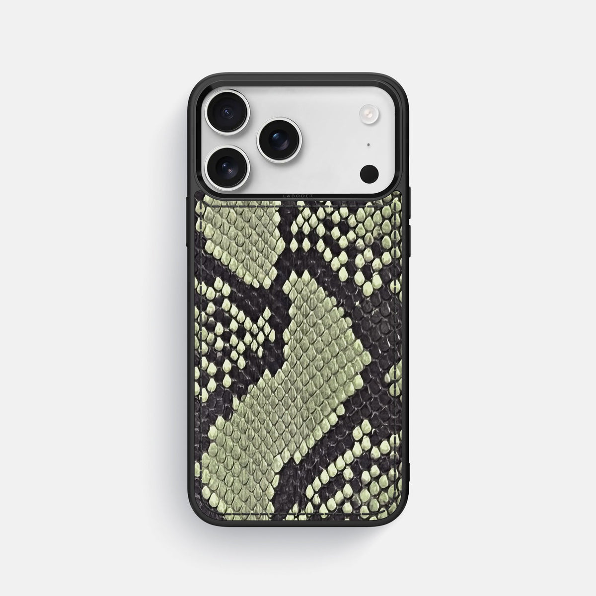 Sport Case For iPhone 18 Pro Max In Deluxe Python -1 | Army-Green