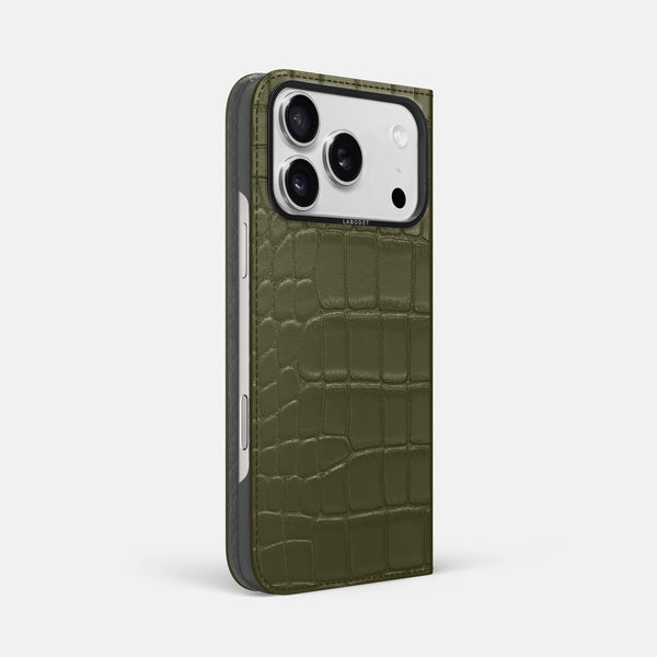 Folio Case For iPhone 17 Pro Max In Alligator