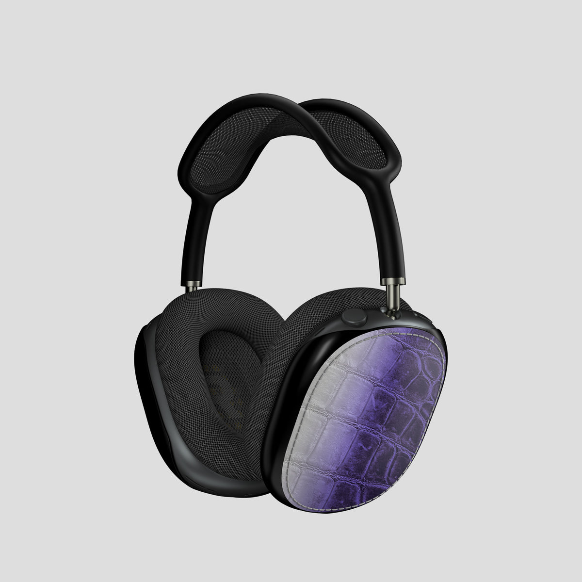 Shells For AirPods Max In Himalayan Crocodile -1 | Purple