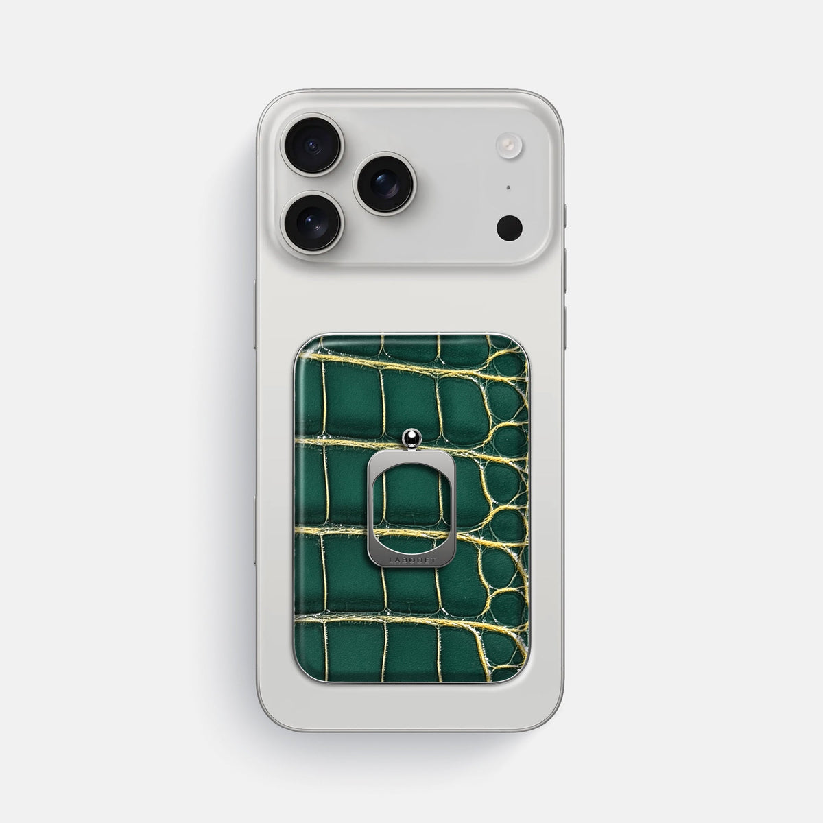 MagSafe Ring For iPhone 18 Pro Max In Patina Alligator -2 | Cambridge-Steel