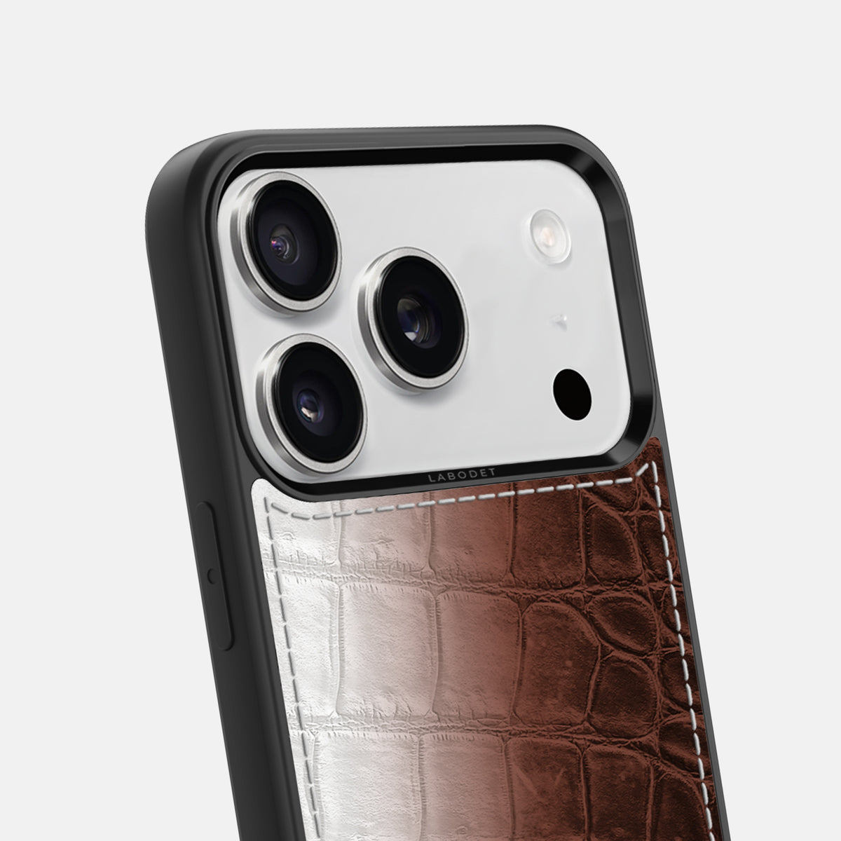 Sport Case For iPhone 17 Pro In Himalayan Crocodile -6 | Dark-Brown