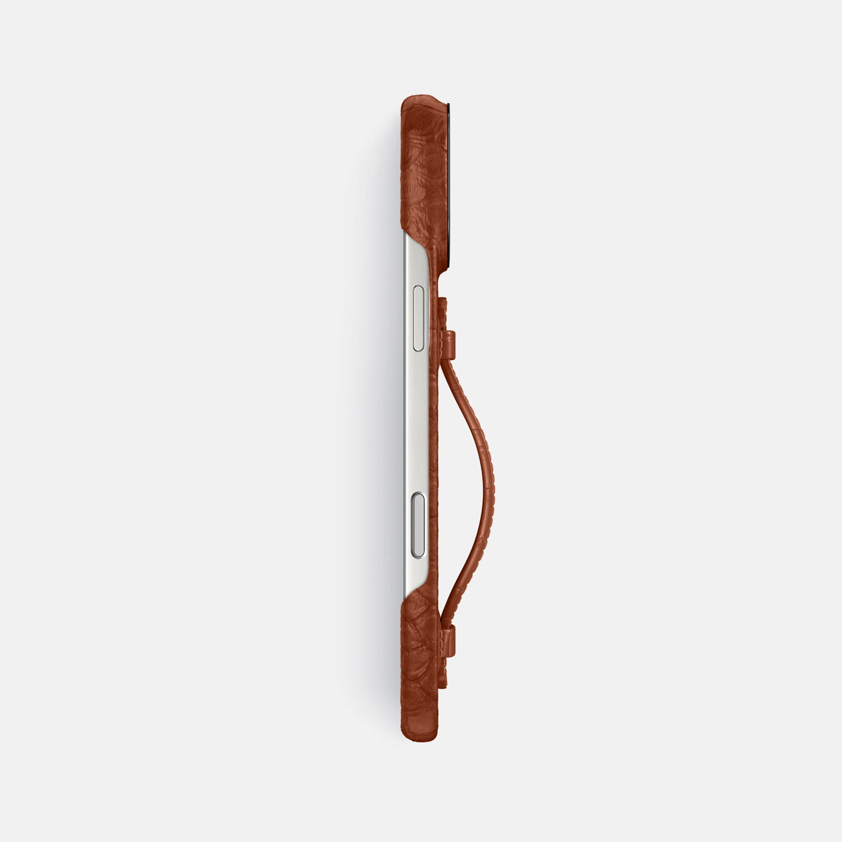 Center Handle For iPhone 18 Pro Max In Python -2 | Medium-Brown-Black