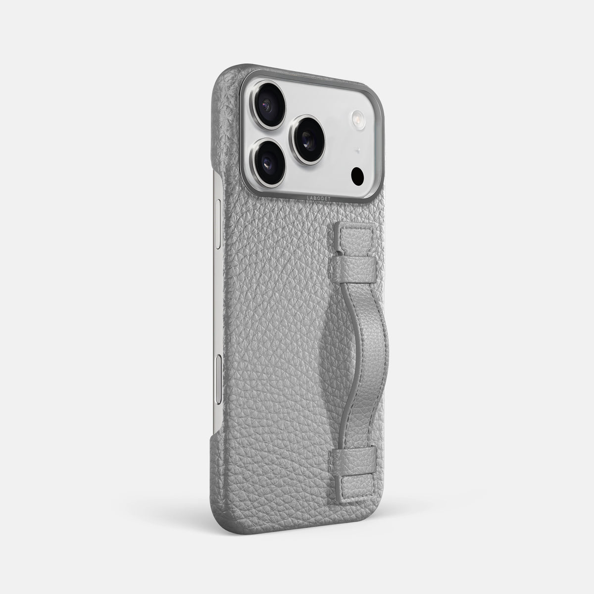 Handle Case For iPhone 17 Pro Max In Calf -2 | Nuage-Steel