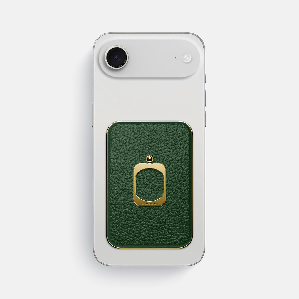 MagSafe Ring For iPhone 17 Air In Calf -2 | Dark-Green-Gold