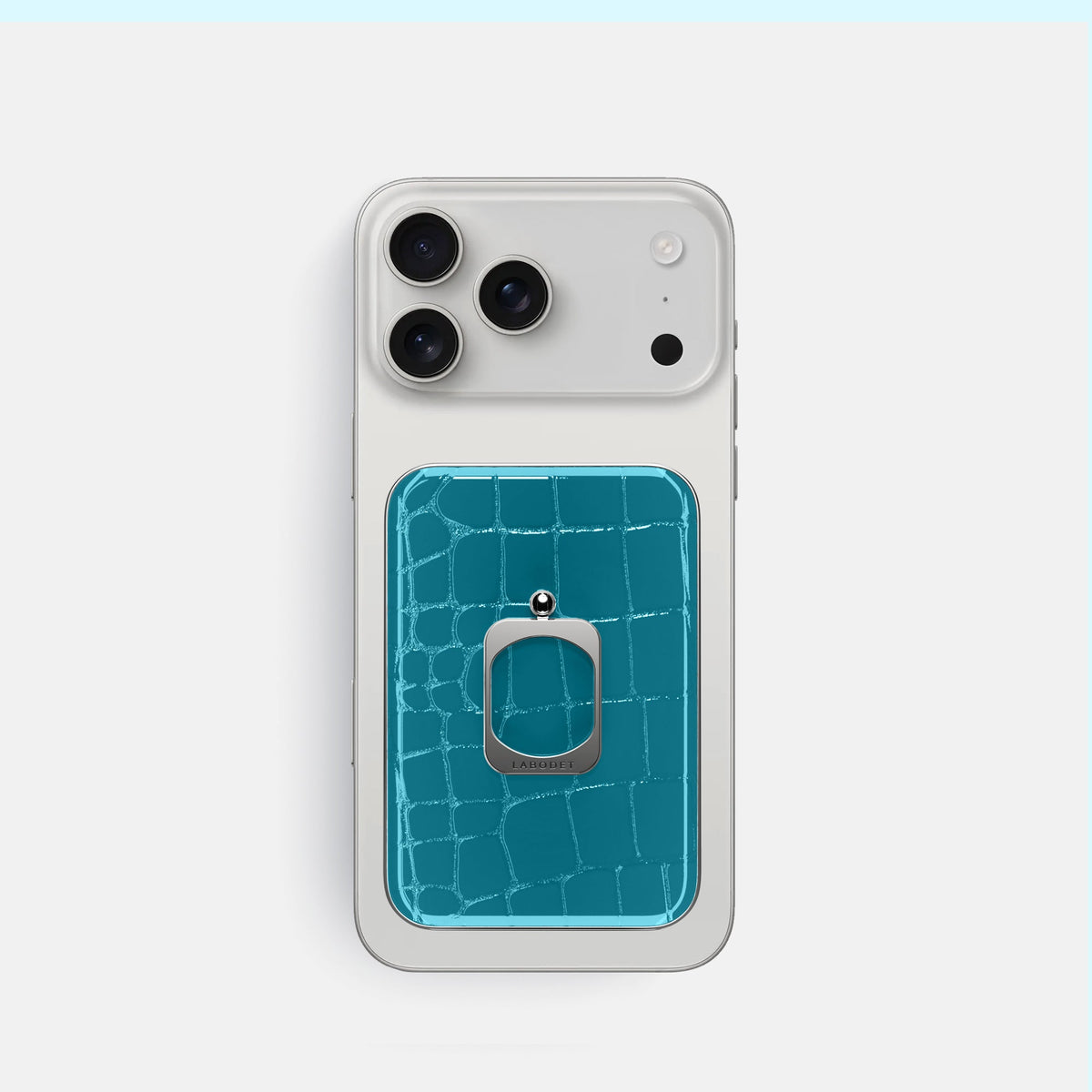 MagSafe Ring For iPhone 18 Pro In Shiny Alligator -2 | Curacao-Steel