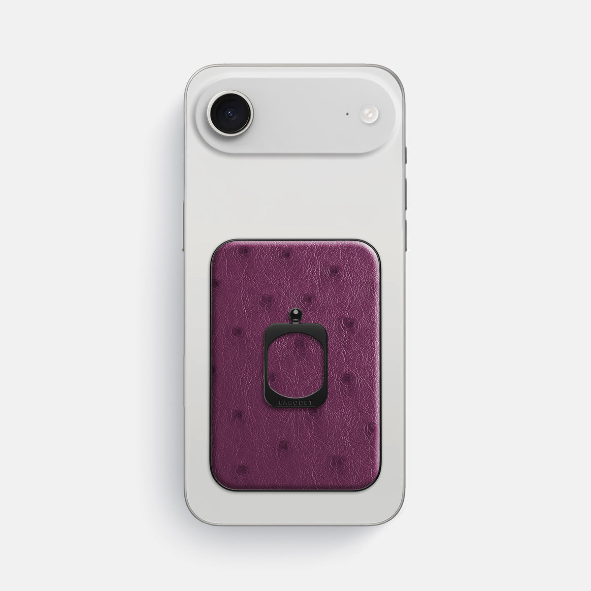 MagSafe Ring For iPhone 17 Air In Ostrich -2 | Purple-Black