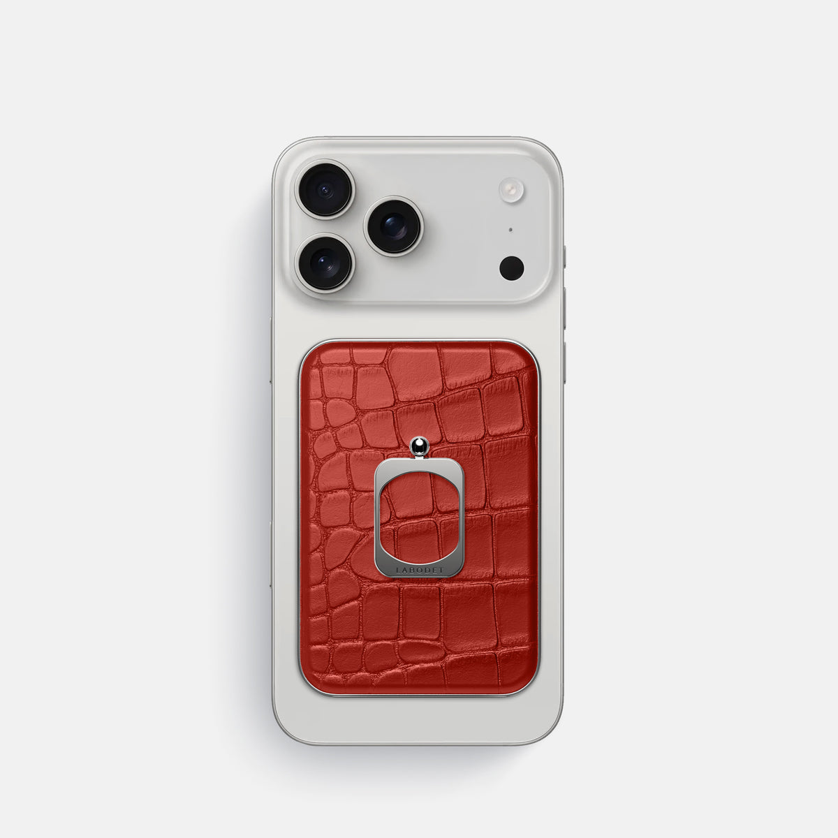 MagSafe Ring For iPhone 17 Pro In Alligator -1 | Red-Steel