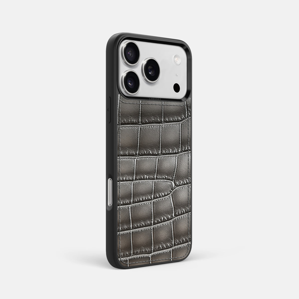 Sport Case For iPhone 17 Pro Max In Patina Alligator -2 | Grey