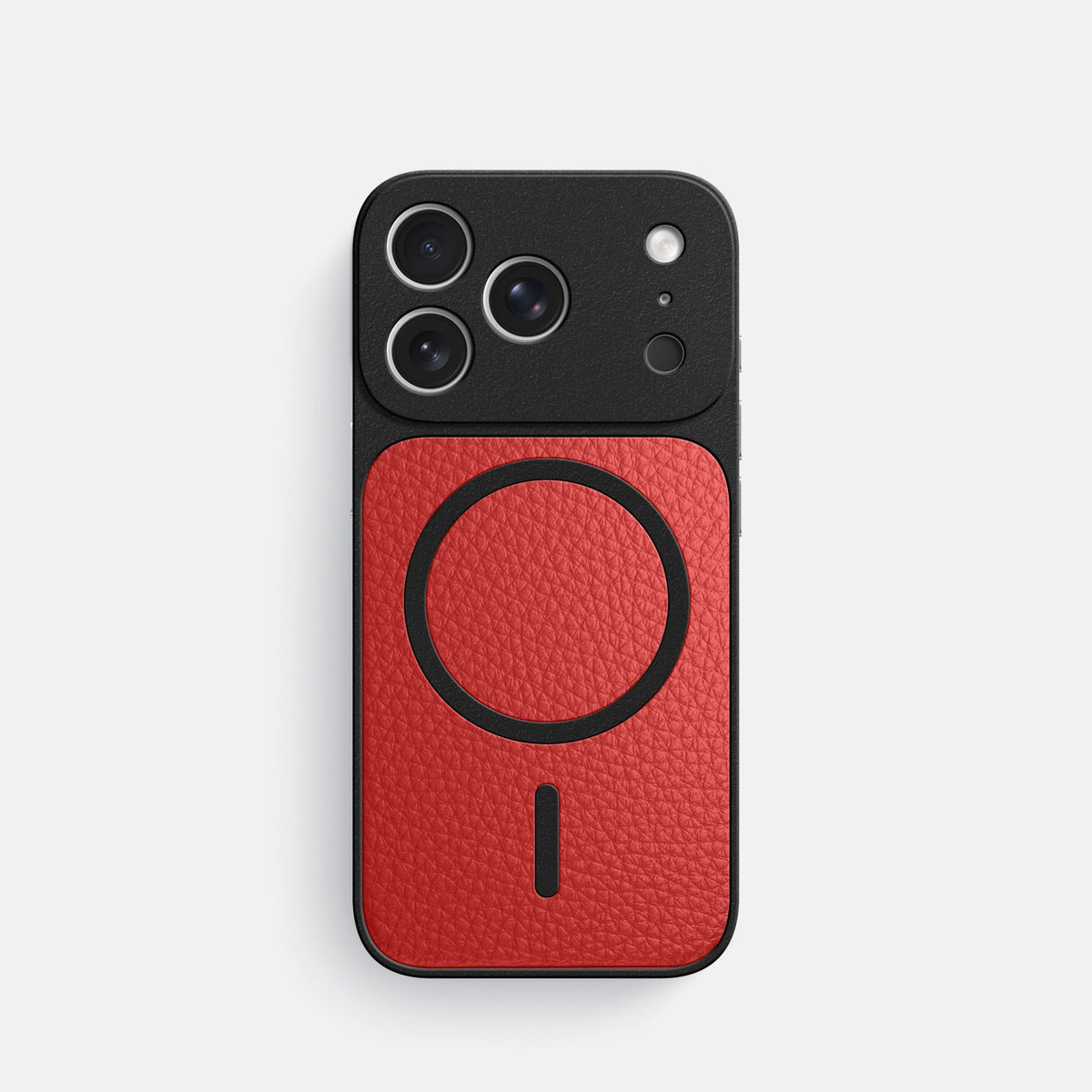 MagSafe Mask For iPhone 18 Pro In Calf -3 | Red