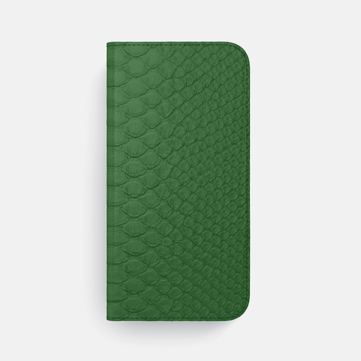 Folio Case For iPhone 18 Pro Max In Python -4 | Green-Steel