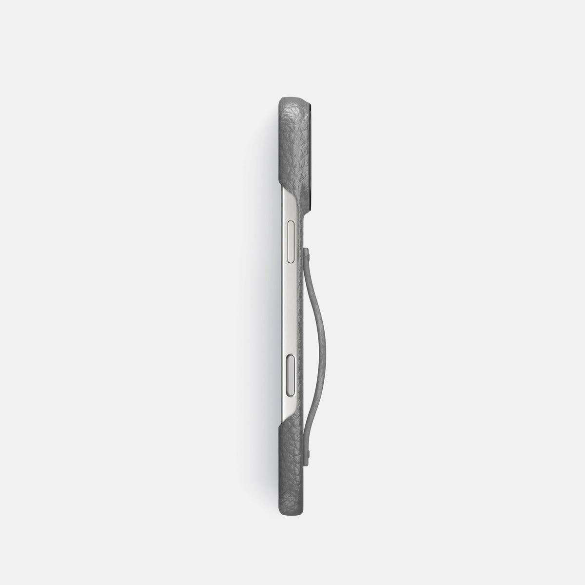 Finger Case For iPhone 18 Pro In Calf -3 | Souris-Black