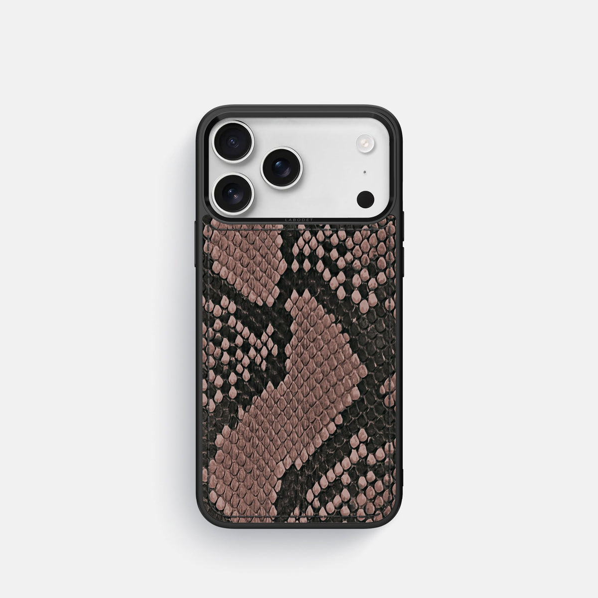 Sport Case For iPhone 18 Pro In Deluxe Python -1 | Mahogany-Brown