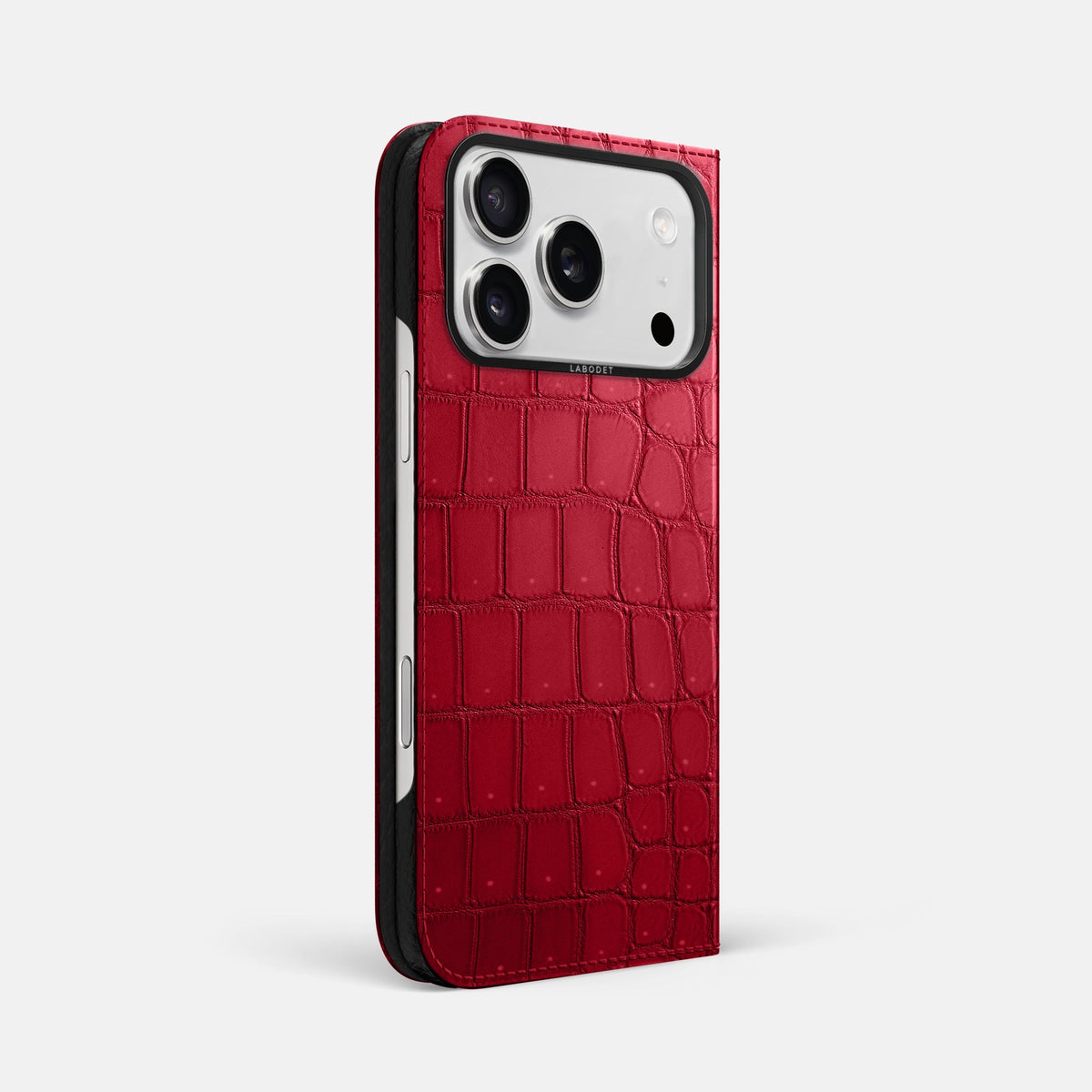 Folio Case For iPhone 17 Pro Max In Porosus Crocodile