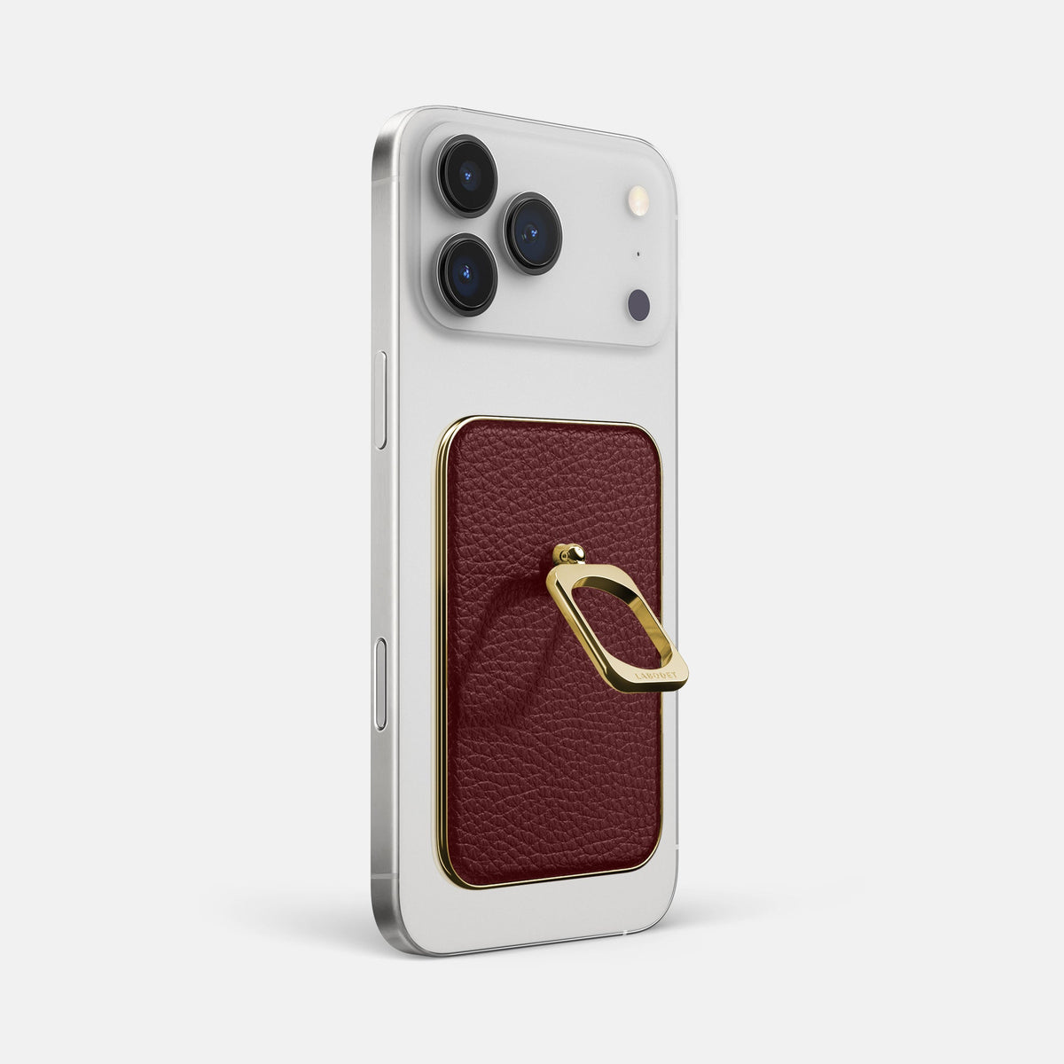 MagSafe Ring For iPhone 18 Pro Max In Calf -1 | Bordeaux-Gold
