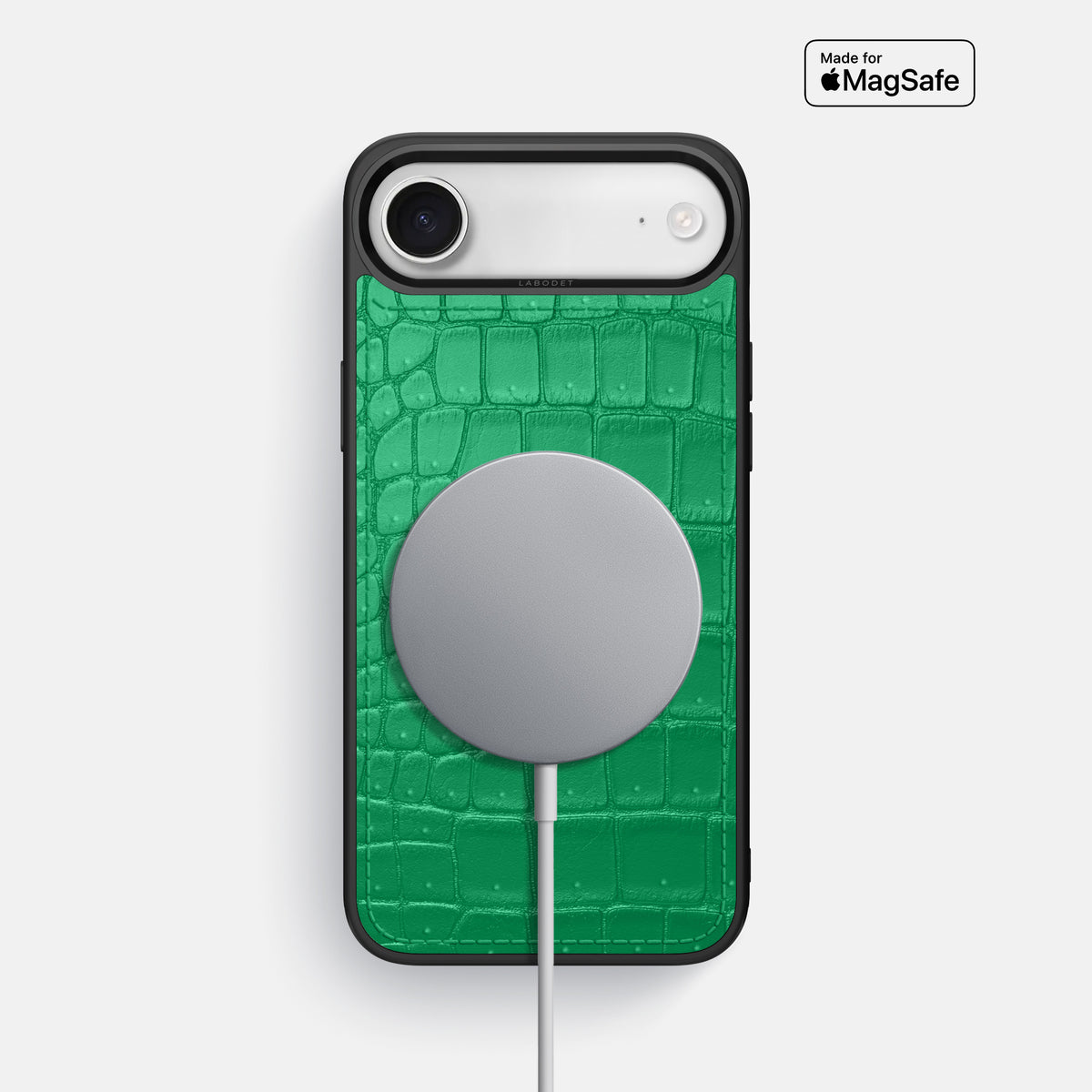 Sport Case For iPhone 17 Air In Porosus Crocodile -5 | Cactus-Green