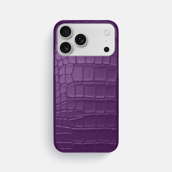 Slim Case For iPhone 17 Pro Max In Alligator