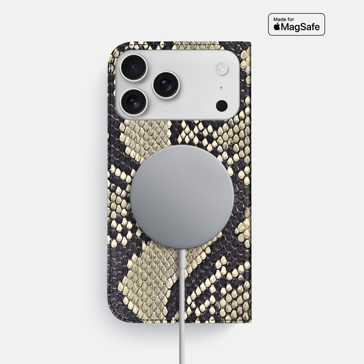 Folio Slim Case For iPhone 17 Pro Max In Deluxe Python -3 | Savannah
