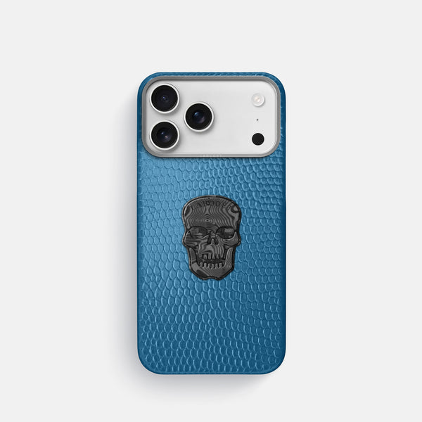 Classic Case With Carbon Skull For iPhone 17 Pro In Lizard