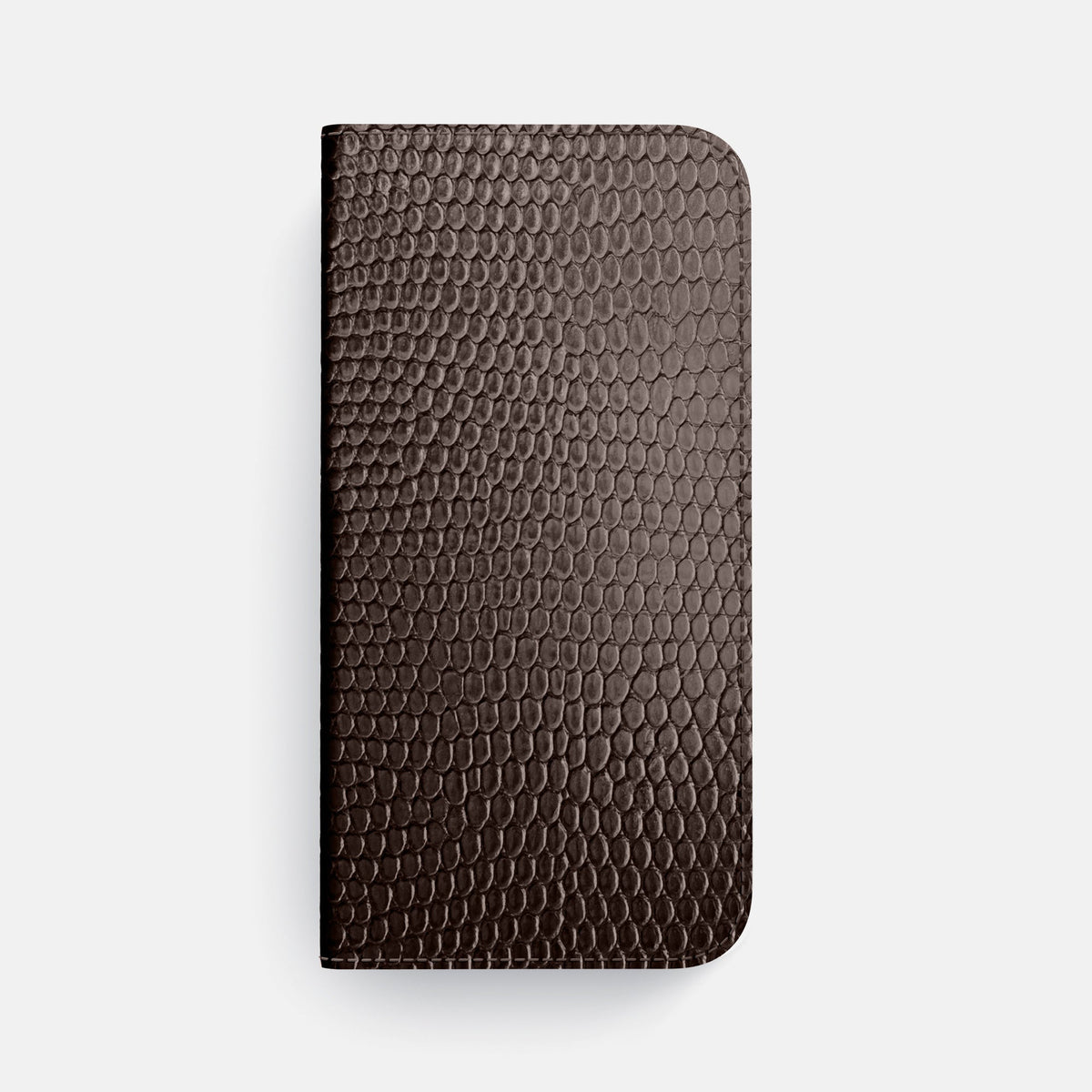 Folio Case For iPhone 18 Pro Max In Lizard -4 | Brown-Black