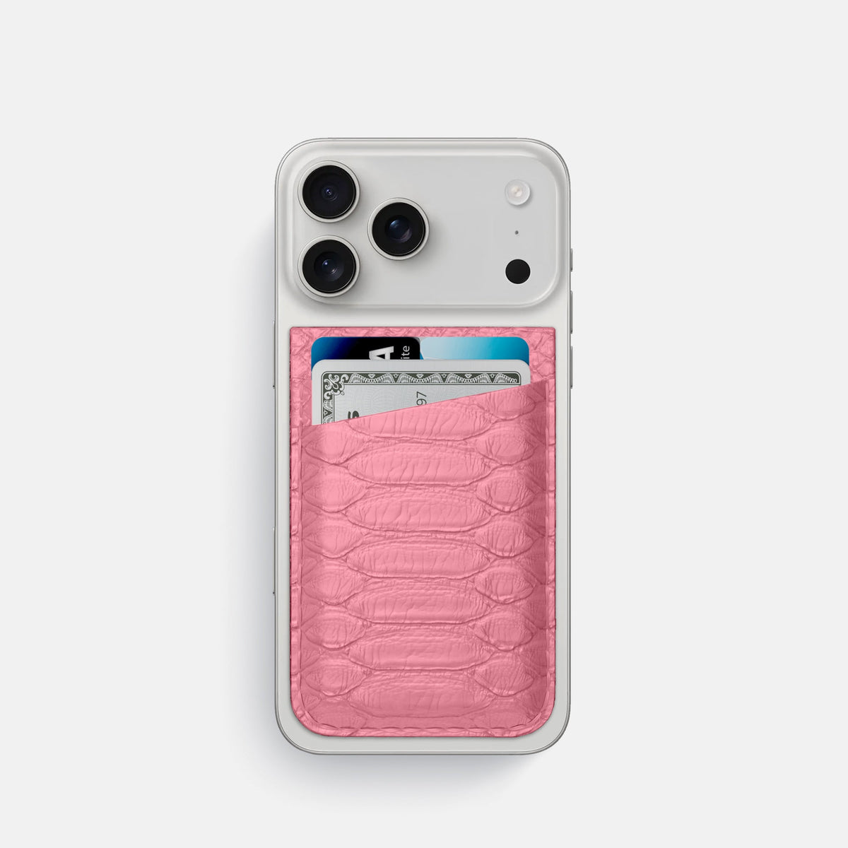 MagSafe Wallet For iPhone 18 Pro In Python -1 | Pink