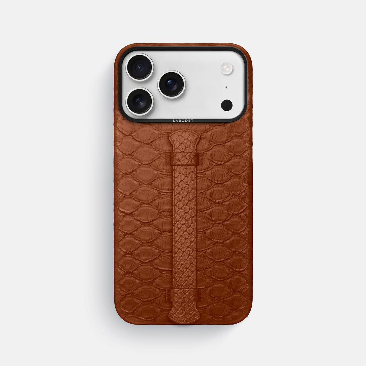 Center Handle For iPhone 18 Pro Max In Python -1 | Medium-Brown-Black