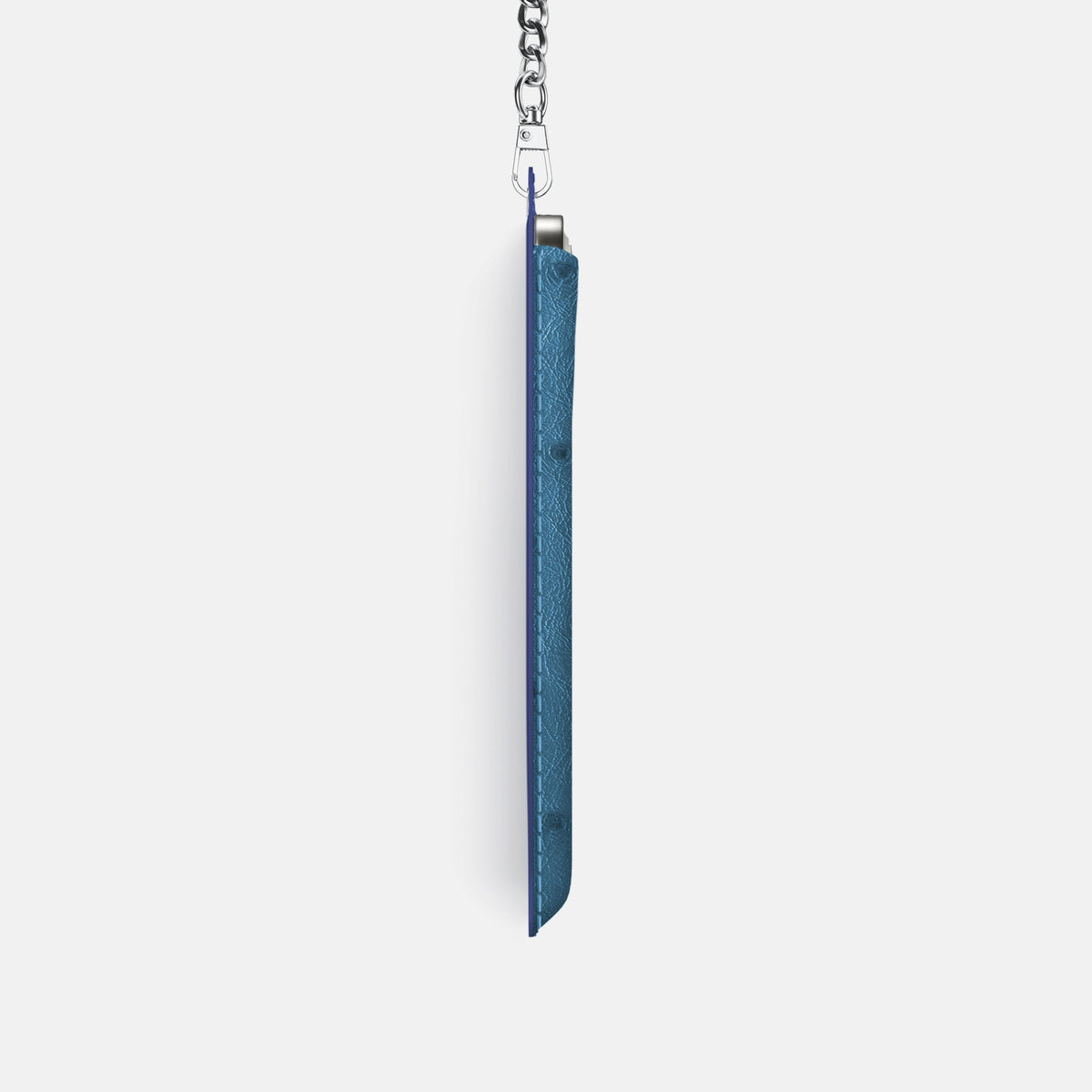 Crossbody Bag For iPhone 18 Pro In Ostrich -4 | Blue-Jeans-Steel