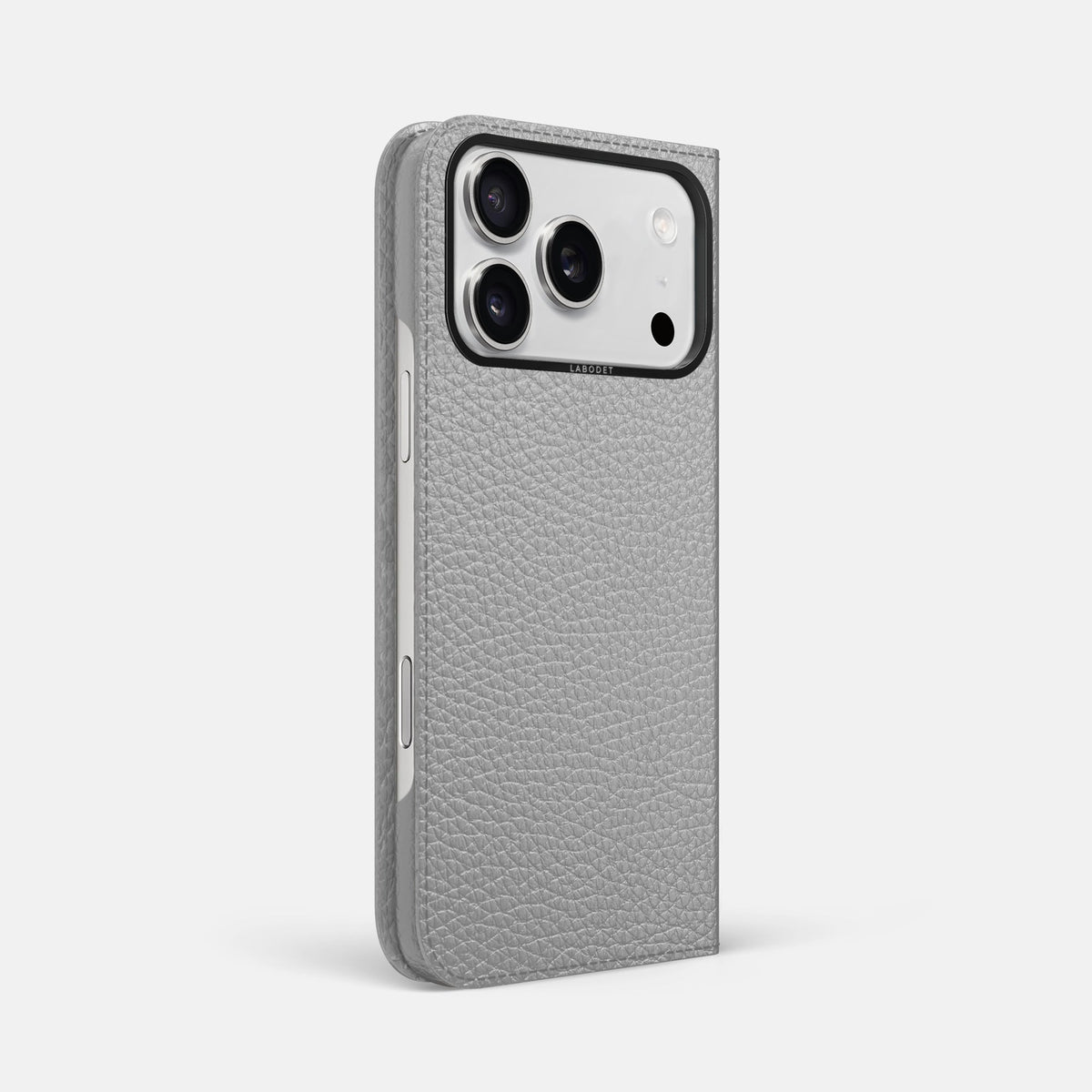 Folio Case For iPhone 18 Pro Max In Calf -1 | Nuage-Black