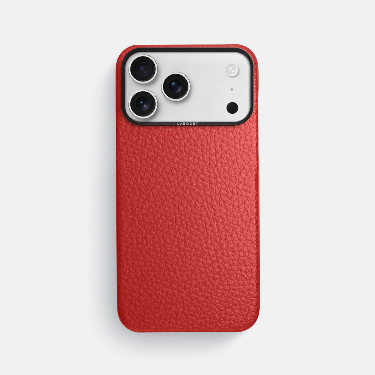 Classic Case For iPhone 18 Pro Max In Calf -1 | Red-Black
