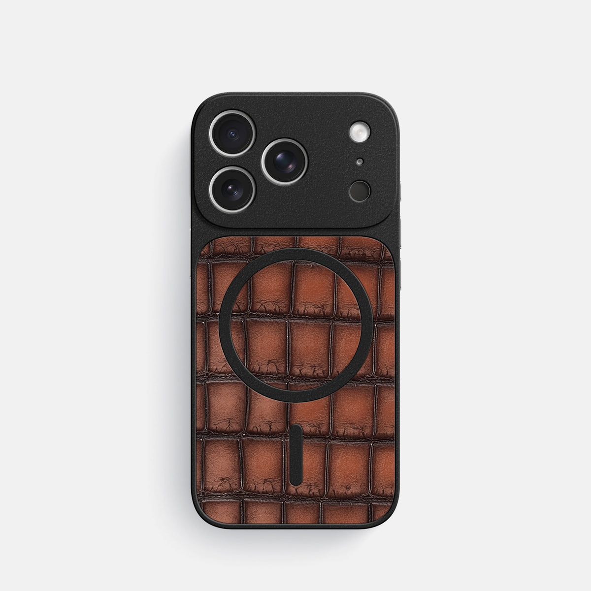 MagSafe Mask For iPhone 18 Pro In Patina Alligator -3 | Baobab
