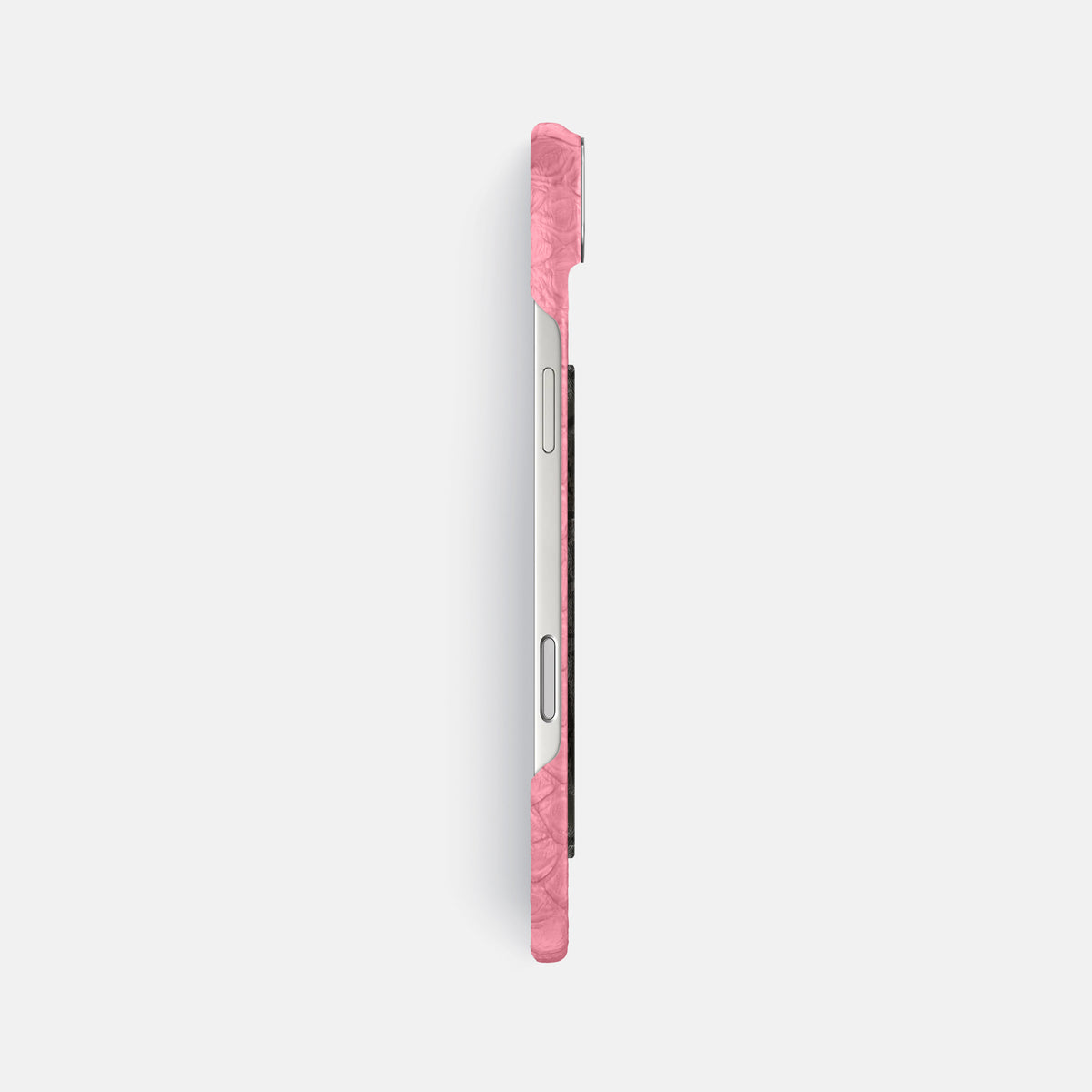 Classic Case With Carbon Dragon For iPhone 17 Air In Python -3 | Pink-Steel