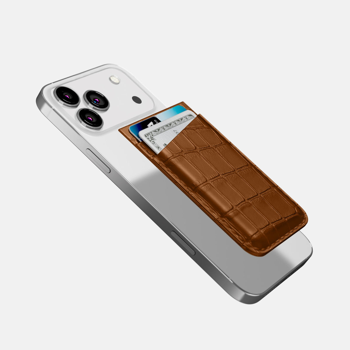 MagSafe Wallet For iPhone 18 Pro In Alligator -4 | Honey
