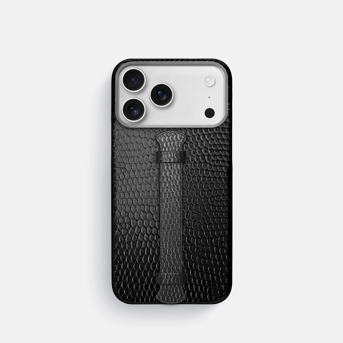 Center Handle For iPhone 18 Pro In Lizard -1 | Black-Steel