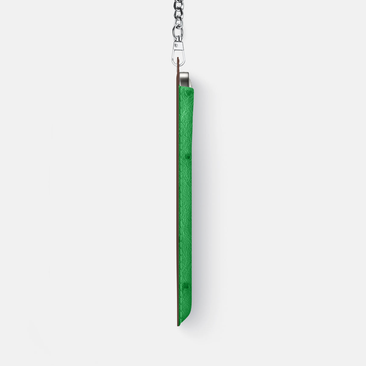 Crossbody Bag For iPhone 17 Air In Ostrich -4 | Kentucky-Green-Steel