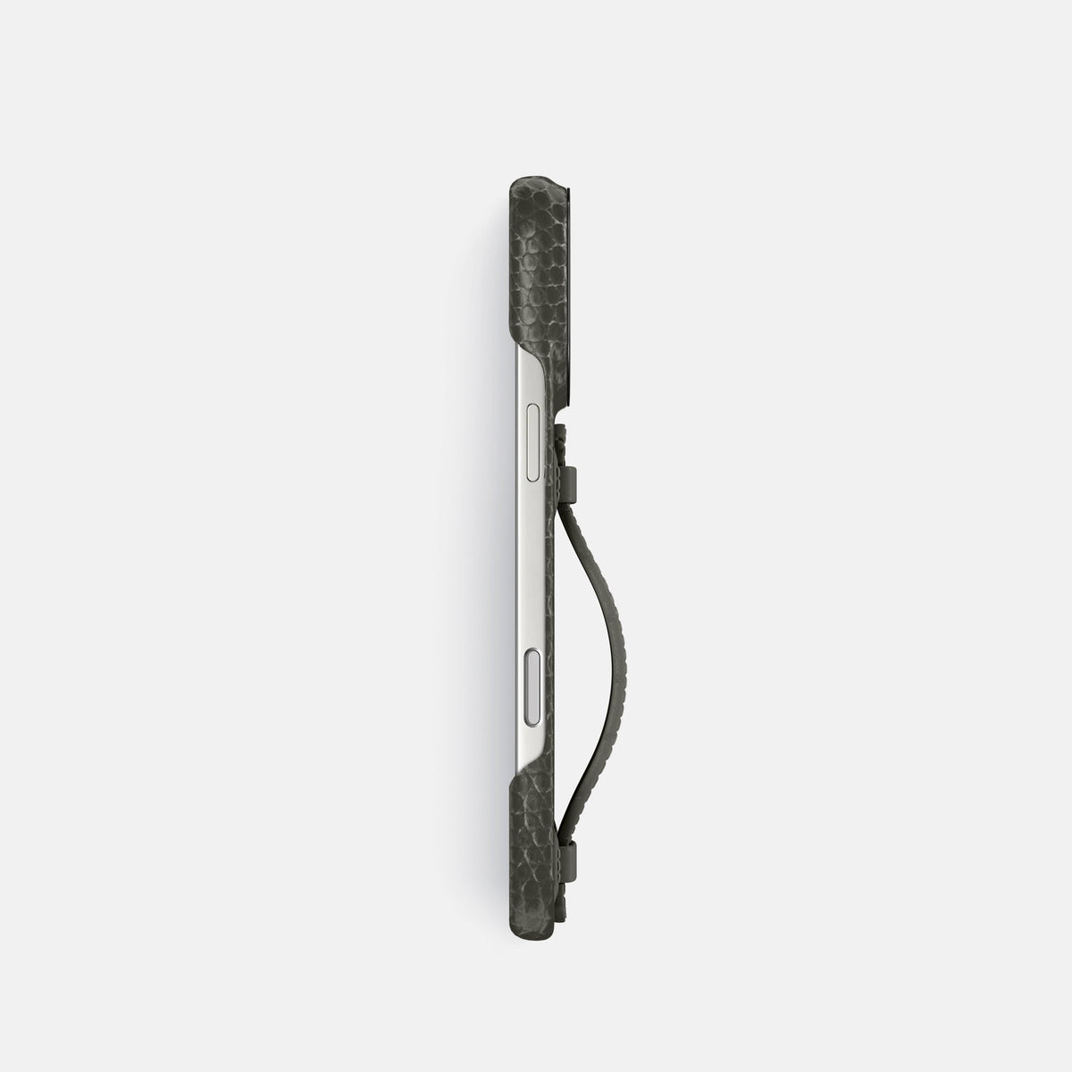 Center Handle For iPhone 18 Pro In Lizard -2 | Grey-Black