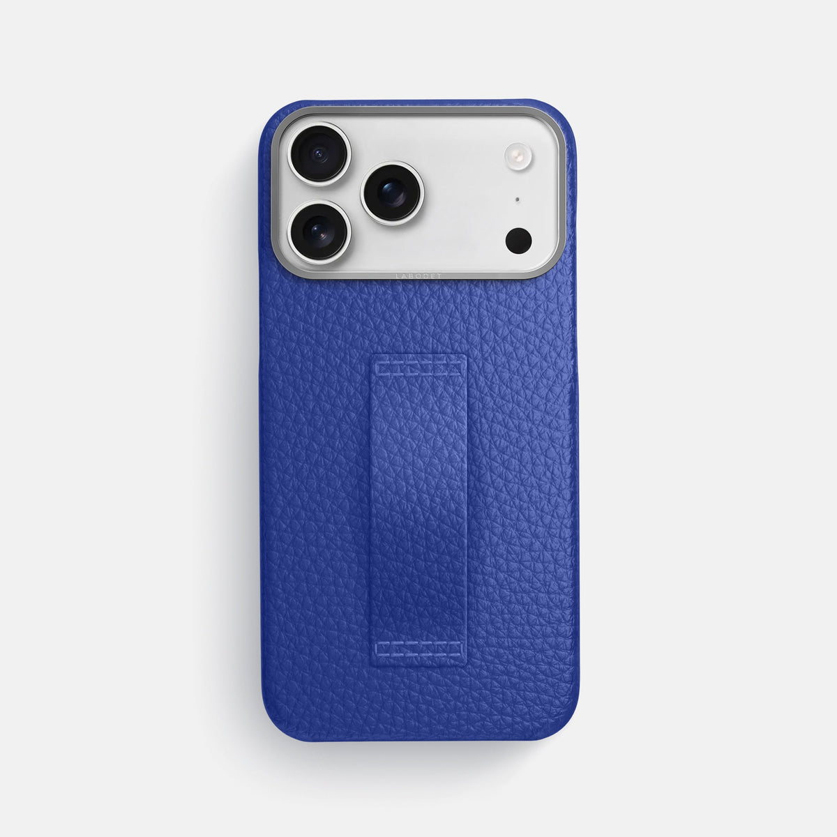 Finger Case For iPhone 18 Pro Max In Calf -1 | Royal-Blue-Steel