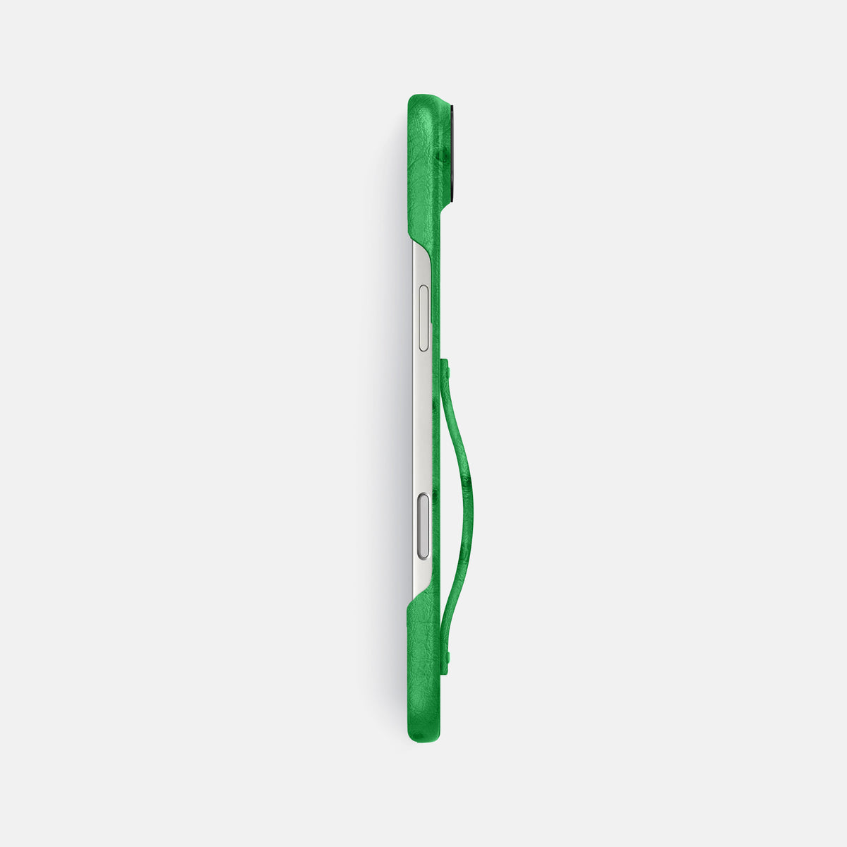 Finger Case For iPhone 17 Air In Ostrich -3 | Kentucky-Green-Black