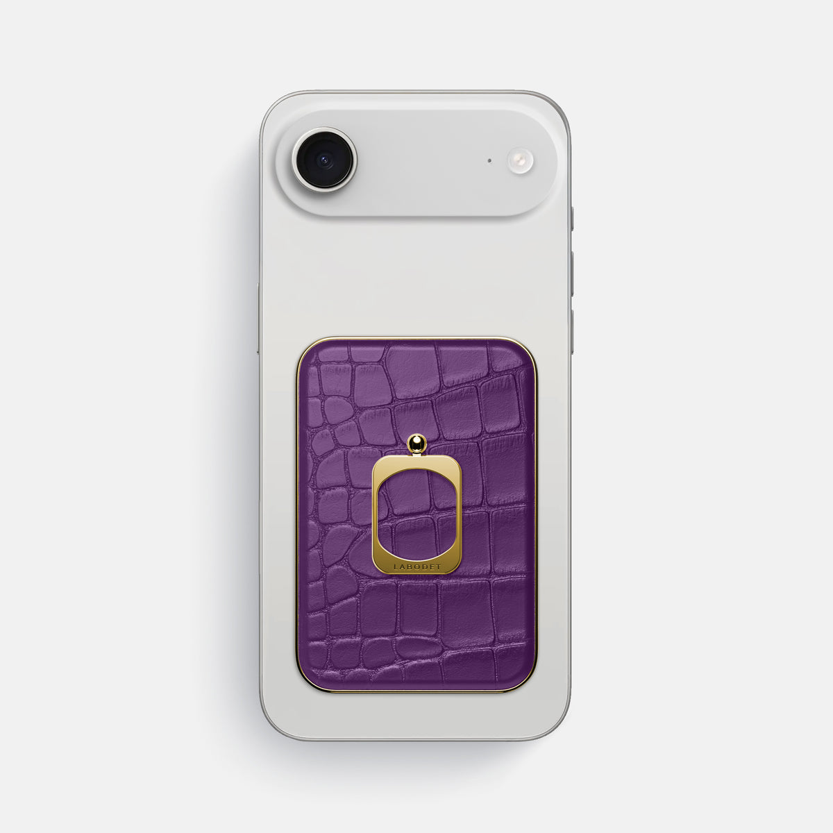 MagSafe Ring For iPhone 17 Air In Alligator -1 | Purple-Gold