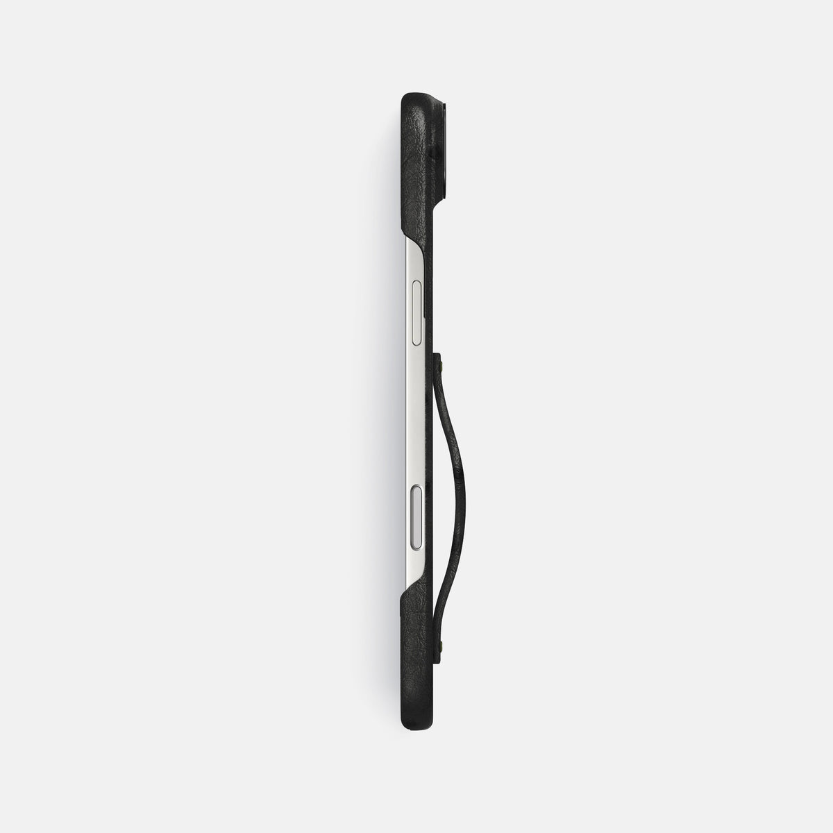 Finger Case For iPhone 17 Air In Ostrich -3 | Black-Black
