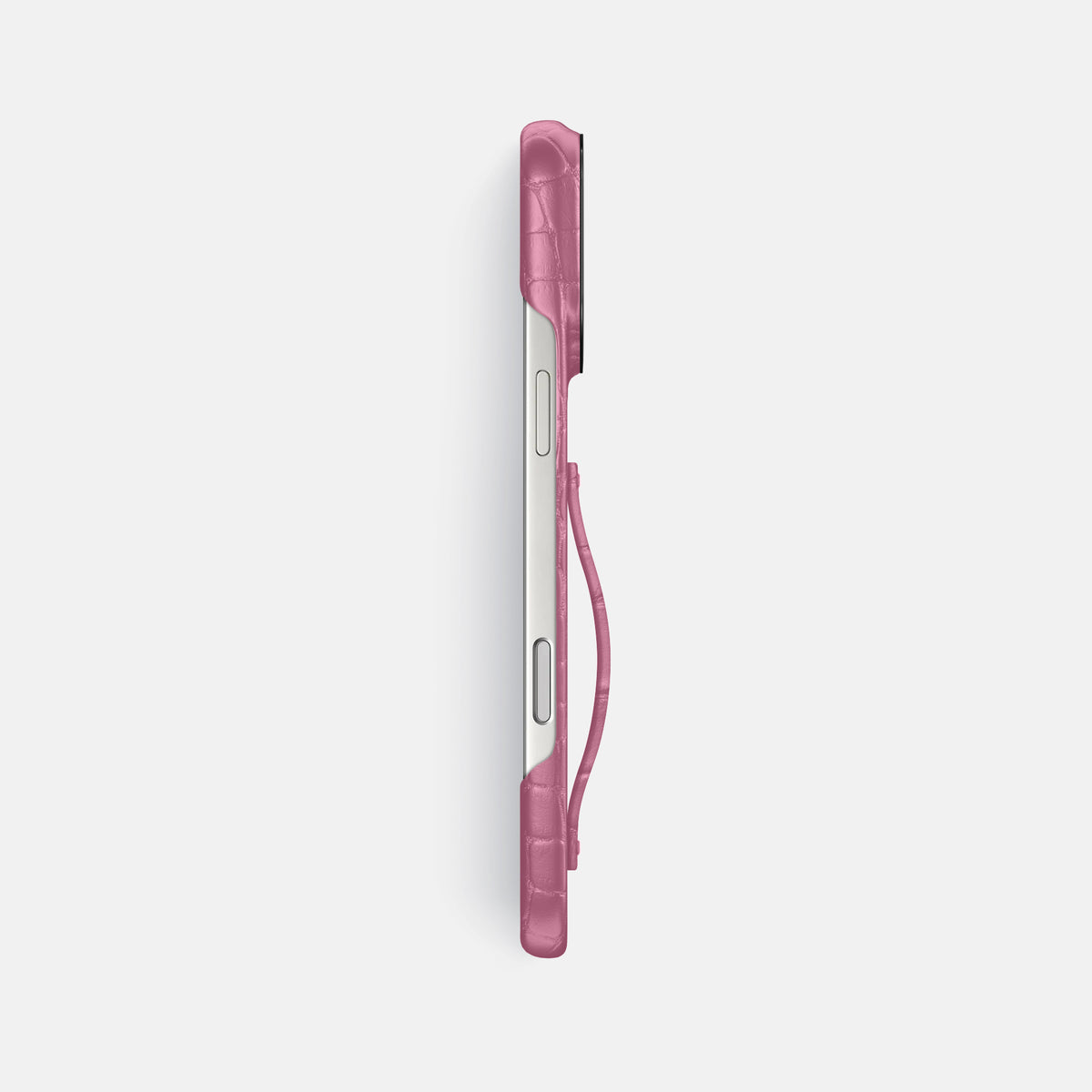 Finger Case For iPhone 17 Pro Max In Alligator -3 | Pink-Lagoon-Black