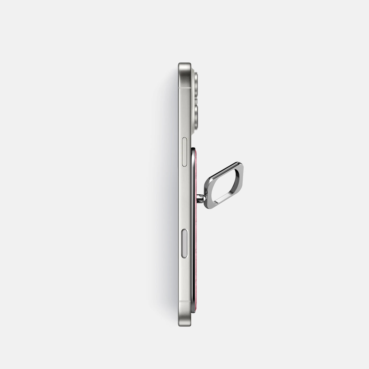 MagSafe Ring For iPhone 17 Pro In Python -3 | Pink-Steel