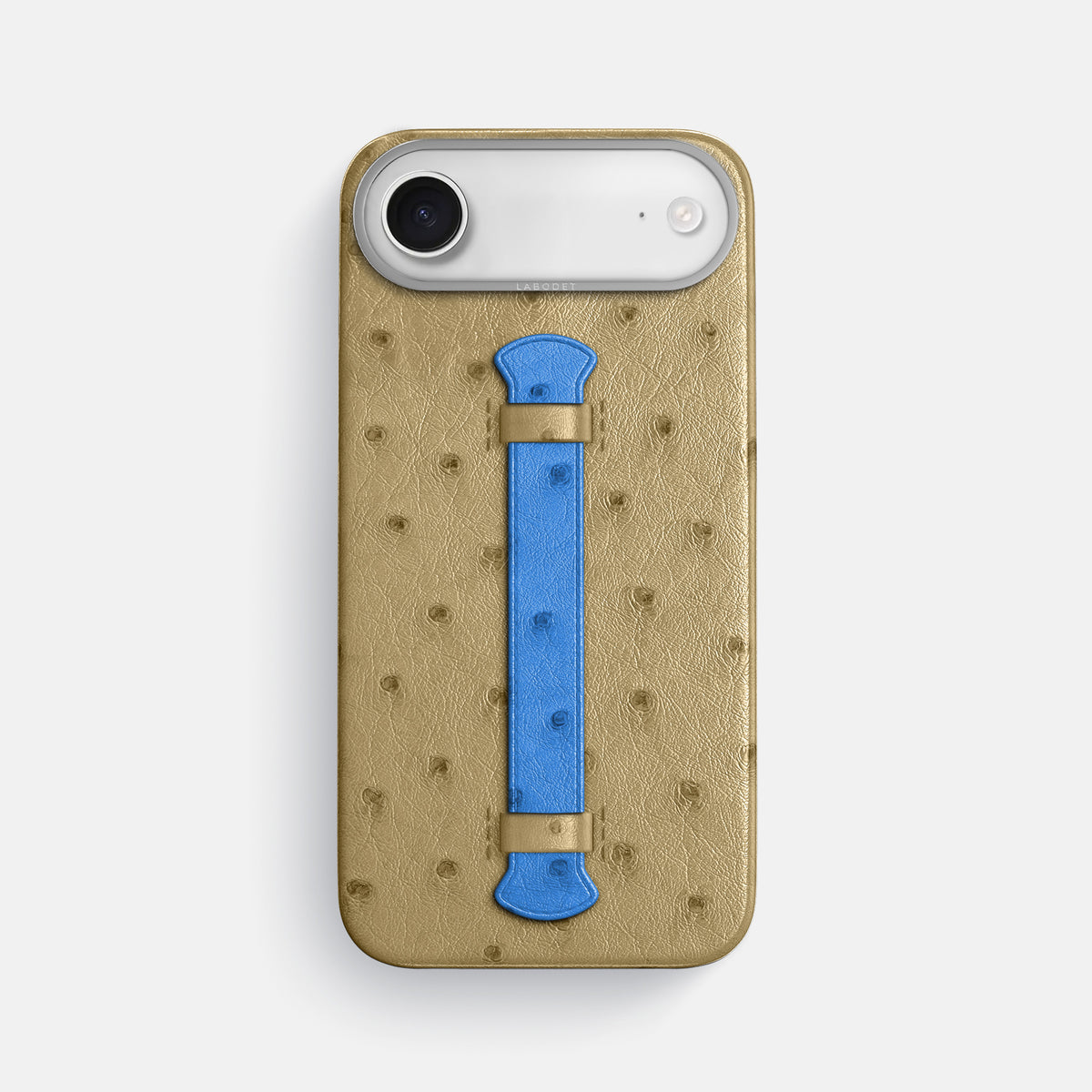Center Handle Coloré For iPhone 17 Air In Ostrich -1 | Desert-Sand-Steel