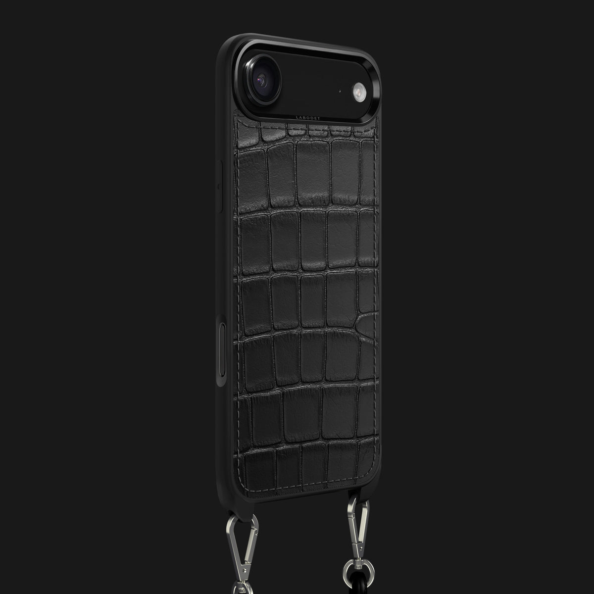 Crossbody Sport Case Edition Black For iPhone 17 Air In Alligator -2 | Edition-Black