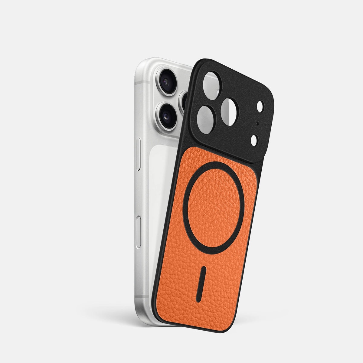MagSafe Mask For iPhone 18 Pro In Calf -1 | Orange