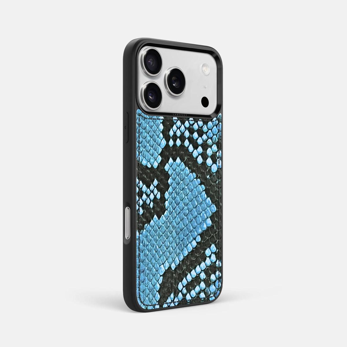 Sport Case For iPhone 18 Pro Max In Deluxe Python -2 | Pacific-Blue