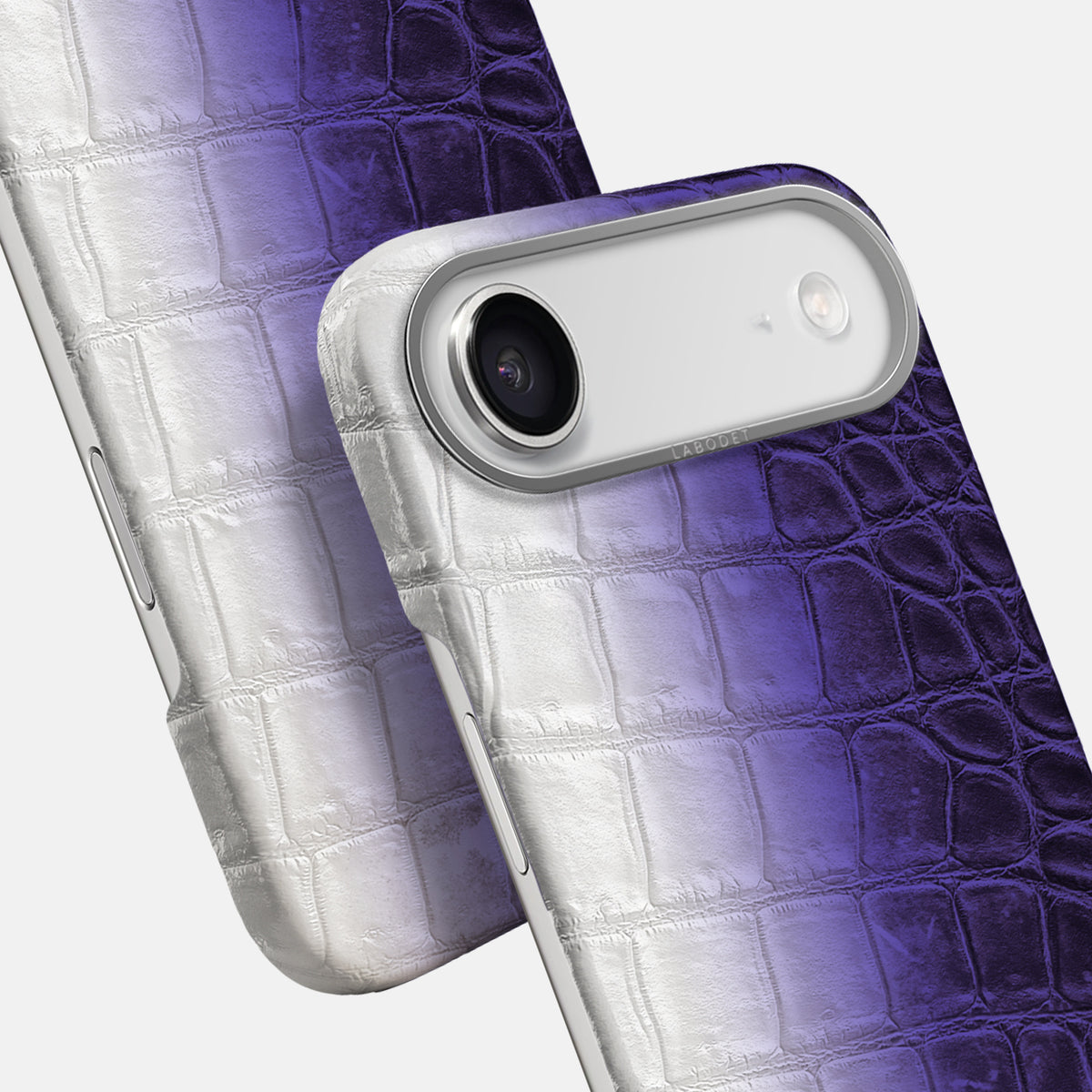 Classic Case For iPhone 17 Air In Himalayan Crocodile -5 | Purple-Steel