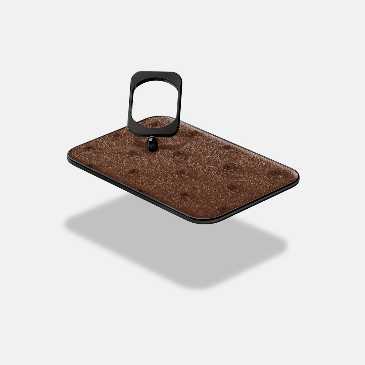 MagSafe Ring For iPhone 18 Pro In Ostrich -4 | Chocolate-Black