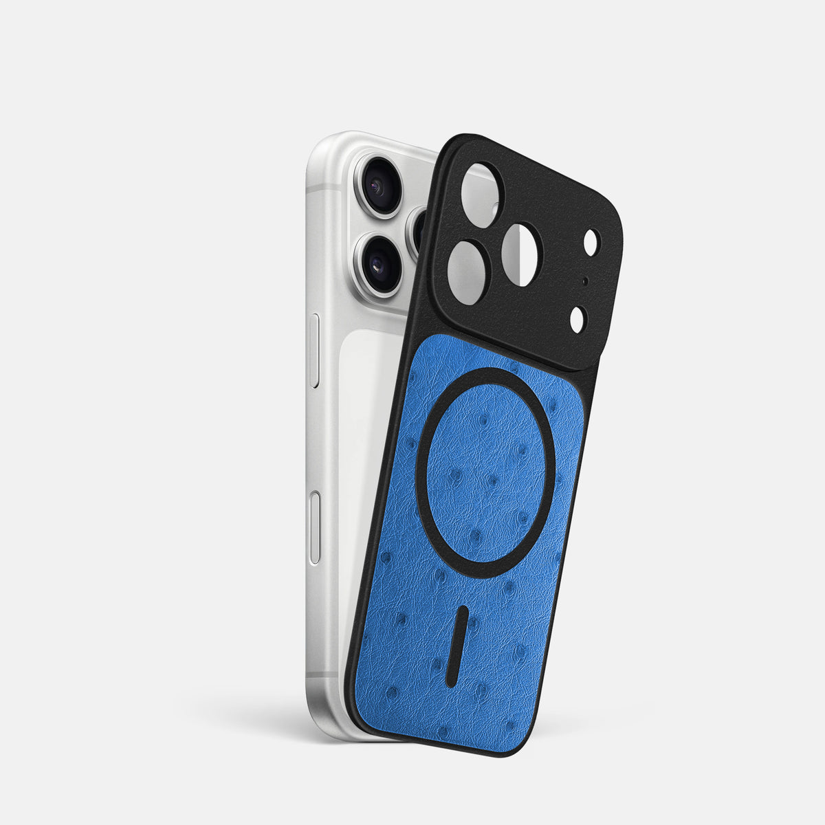 MagSafe Mask For iPhone 17 Pro In Ostrich -1 | Royal-Blue